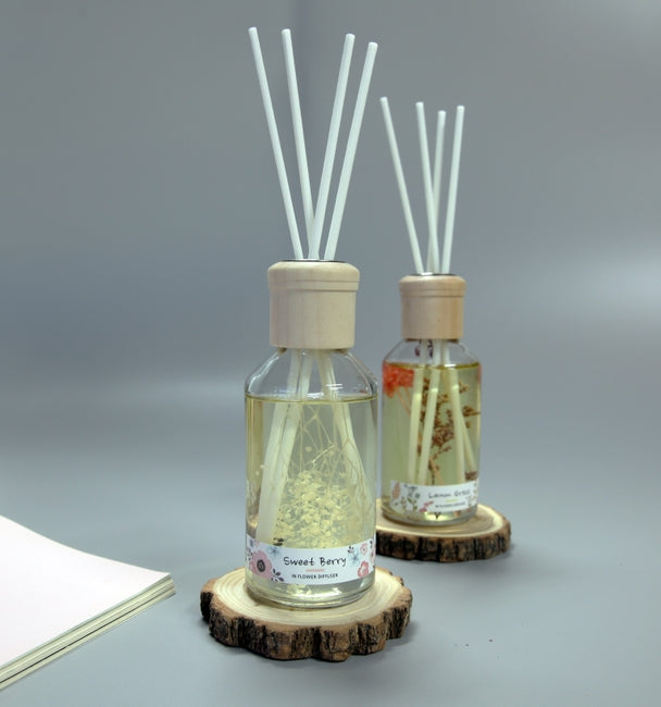 Sweet Berry Mood Lamp Reed Diffuser
