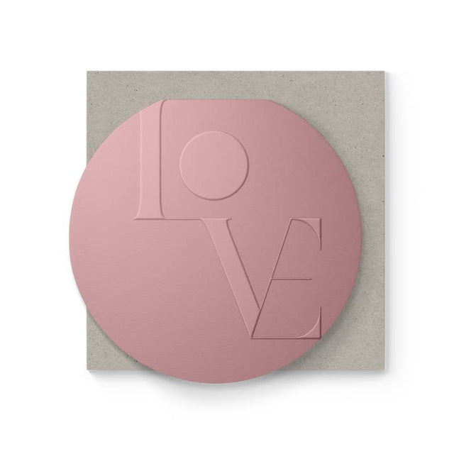 Love 5.5" Clamshell Card