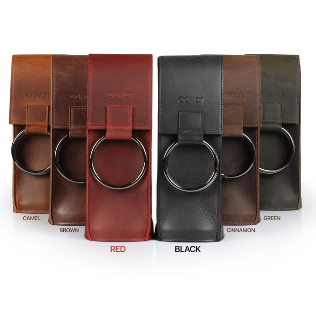 Leather Wine Bottle Holder
