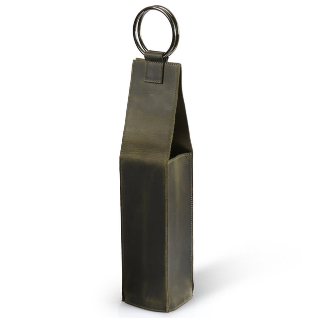Leather Wine Bottle Holder