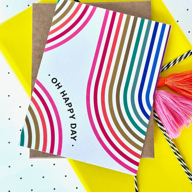 Oh Happy Day Birthday Greeting Card