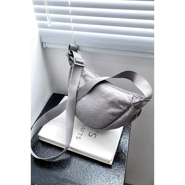 Crossbody Lightweight Half Moon Bag