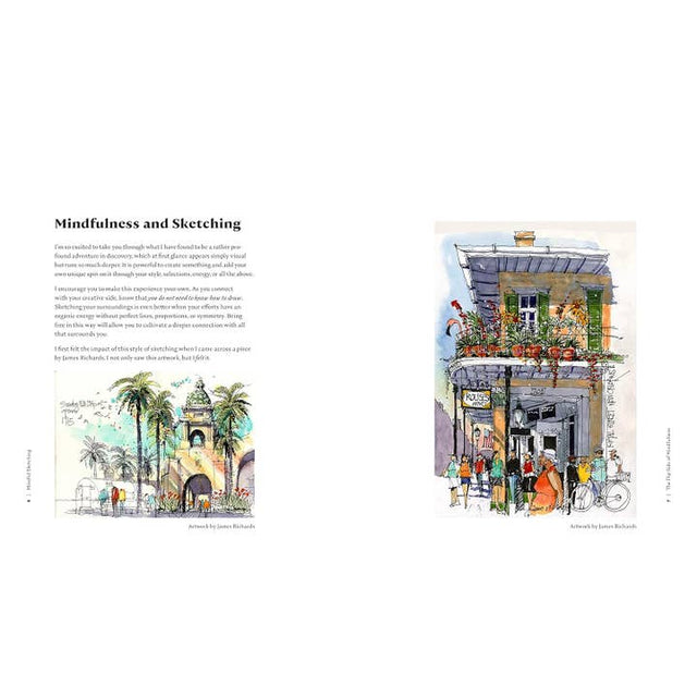 Mindful Sketching: A Guided Sketchbook for Beginners