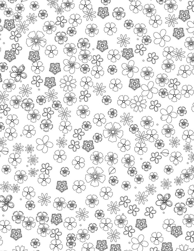 Adult Coloring Book: Stress Relieving Patterns (mini)