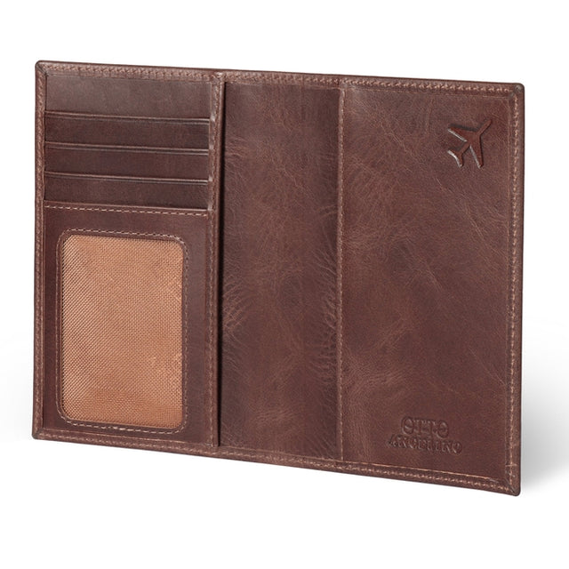 Leather Passport Case and Luggage Tag