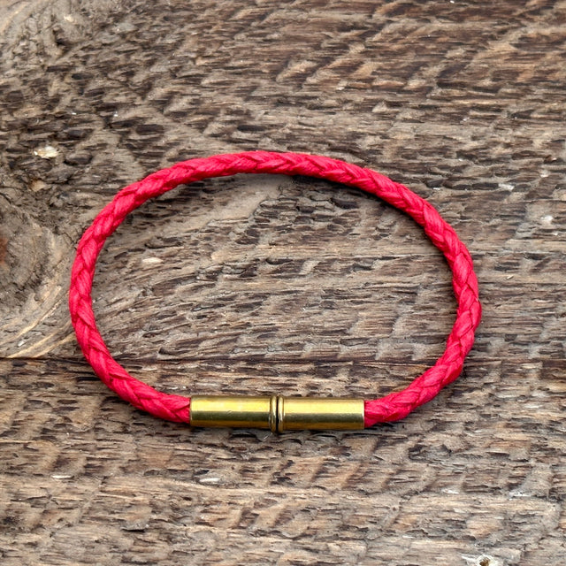 Flint Single Waxed Canvas Bracelet