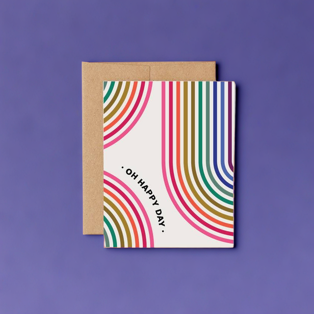 Oh Happy Day Birthday Greeting Card