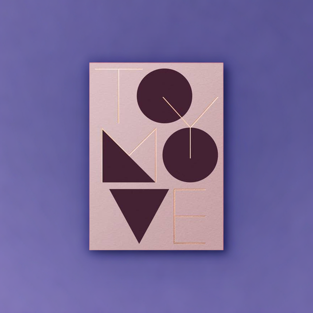 To My Love A6 Folded Card