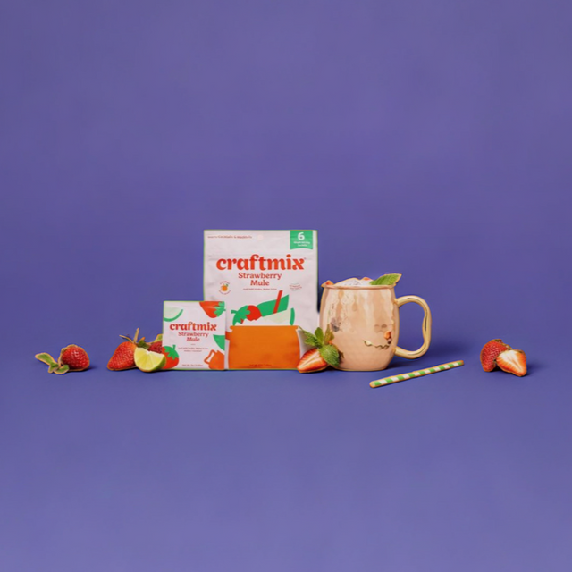 Strawberry Mule Cocktail Mixer - 6 Servings