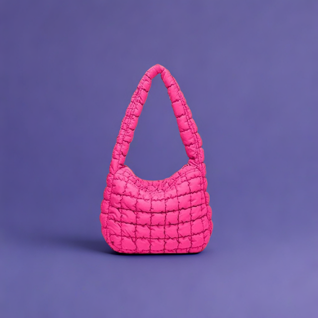 Puff Quilted Crossbody Shoulder Bag