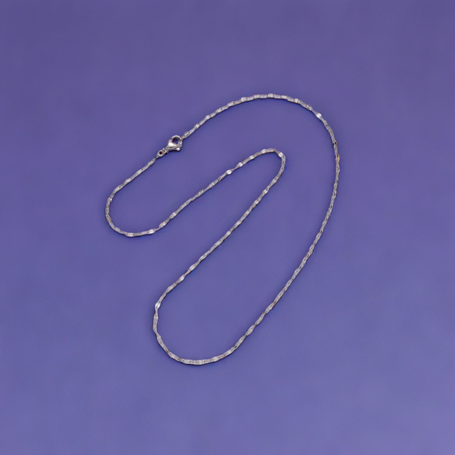 Flat Cable Chain Necklace