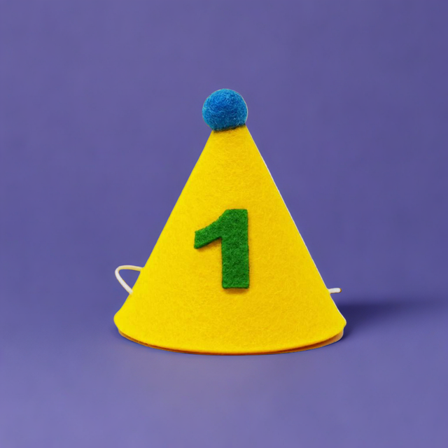 PAWTY HAT - Green number
