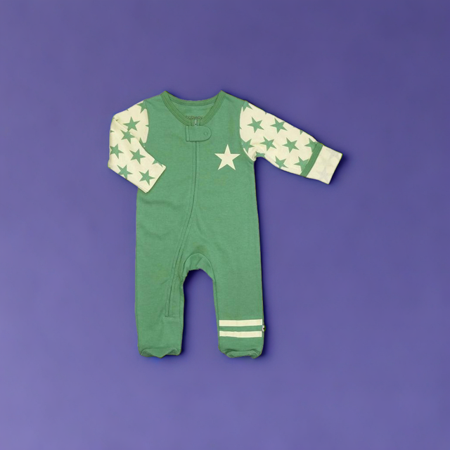 All Star Zipper Footie
