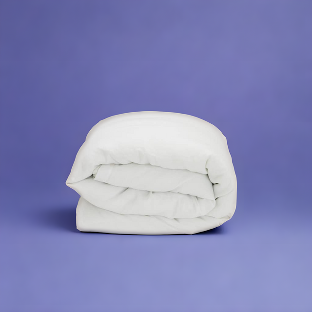 White Washed Linen Duvet Cover