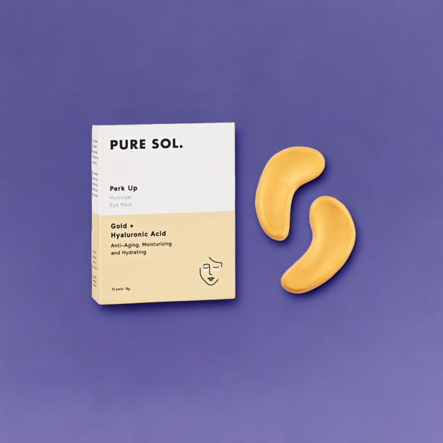 Gold and Hyaluronic Acid Eye Gel Mask