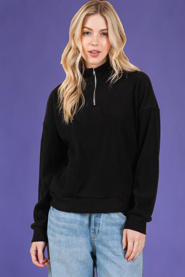 Quarter Zip Sweatshirt