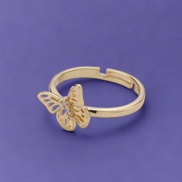 Dainty Butterfly Ring