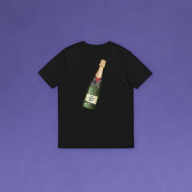 The Champagne Club - Embroidered T-shirt