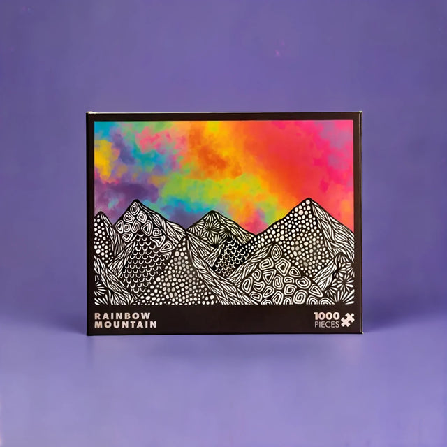 Rainbow Mountain: 1,000 Piece Jigsaw Puzzle