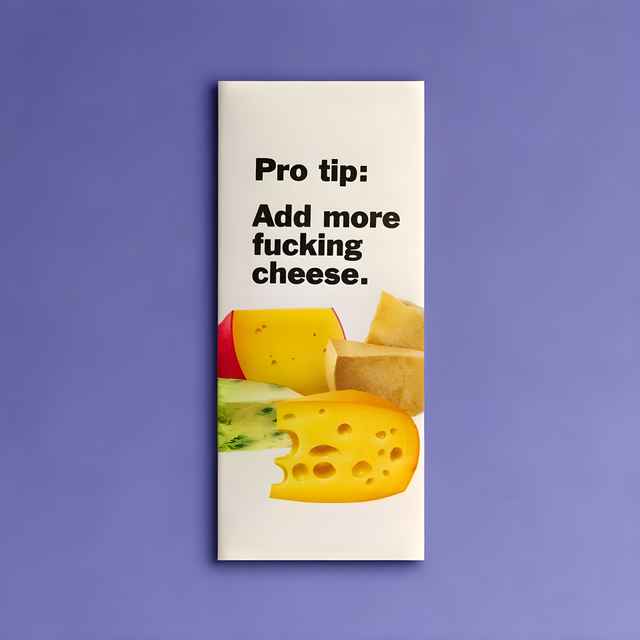 Pro Tip - Add More Cheese Dishtowel