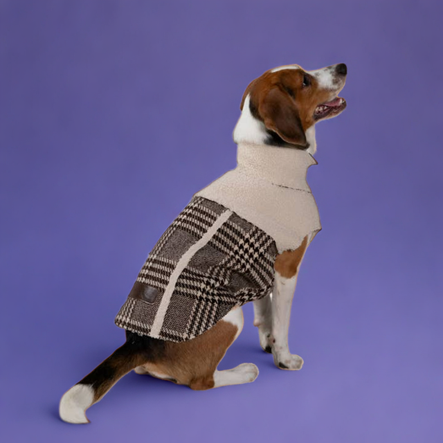 Grover Vest - Brown Plaid