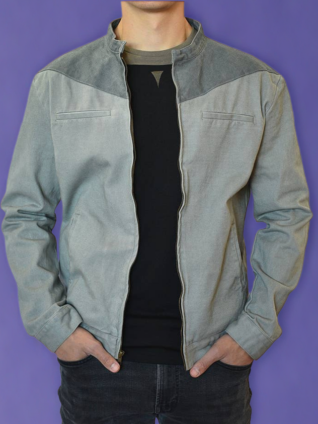 Denim Jacket (Washed Gray)
