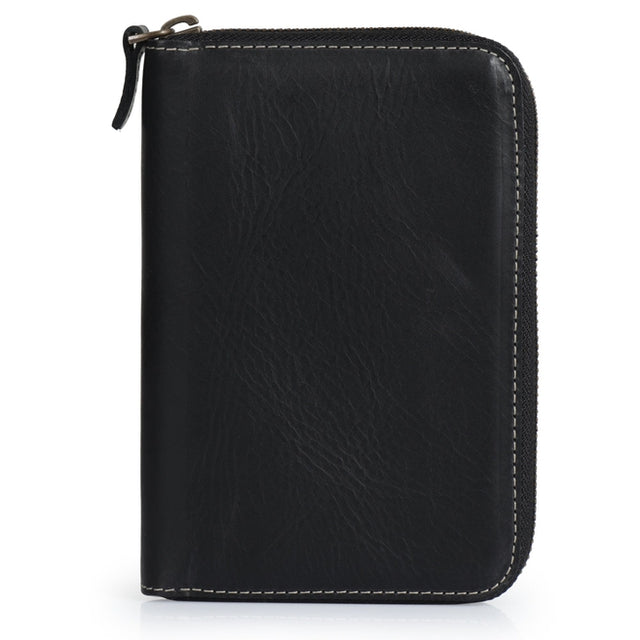 Leather Padfolio with Pencil Holder