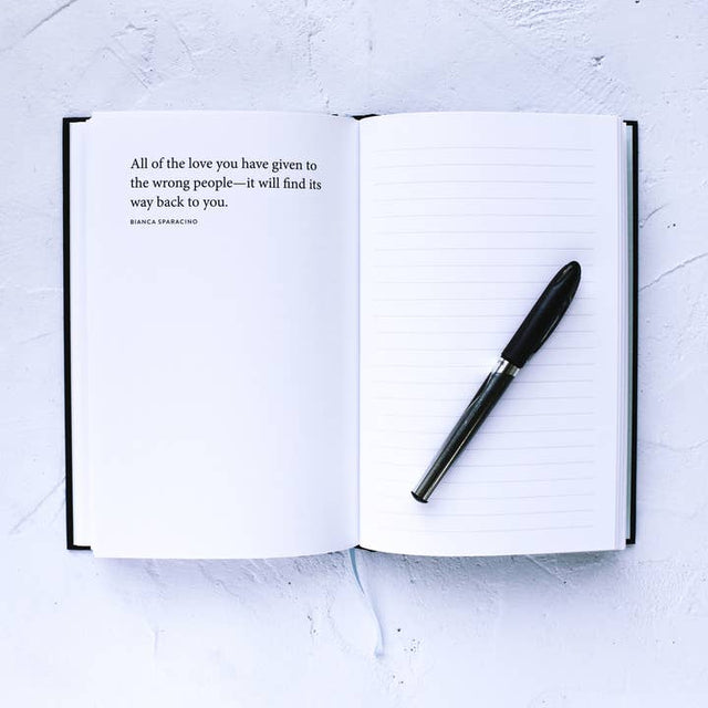 A Catalog Of Thoughts - Notebook