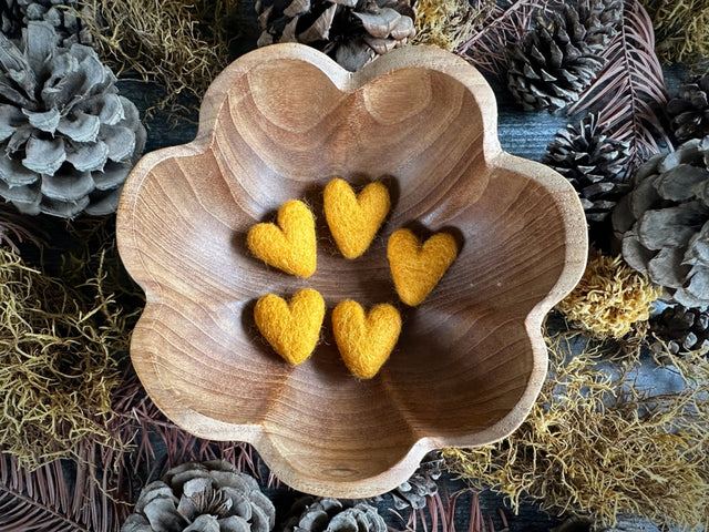 Felted Wool Heart