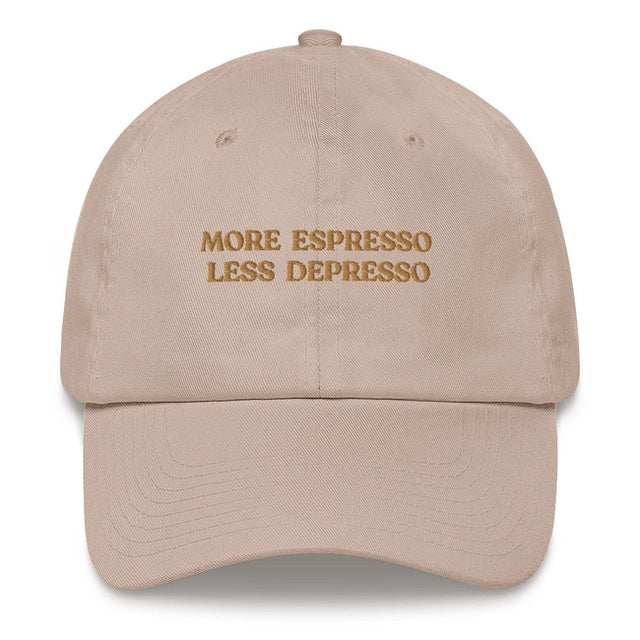 More Espresso Less Depresso - Cap