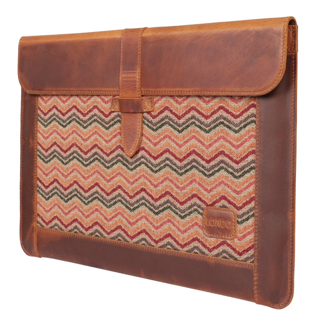 Leather Sleeve, Bohemian Bag for MacBook Pro