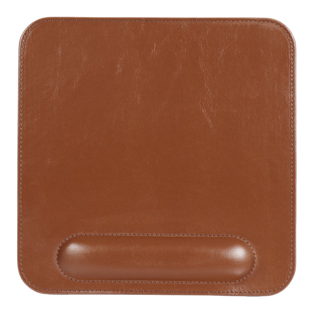 Leather Mouse Pad with Wrist Rest