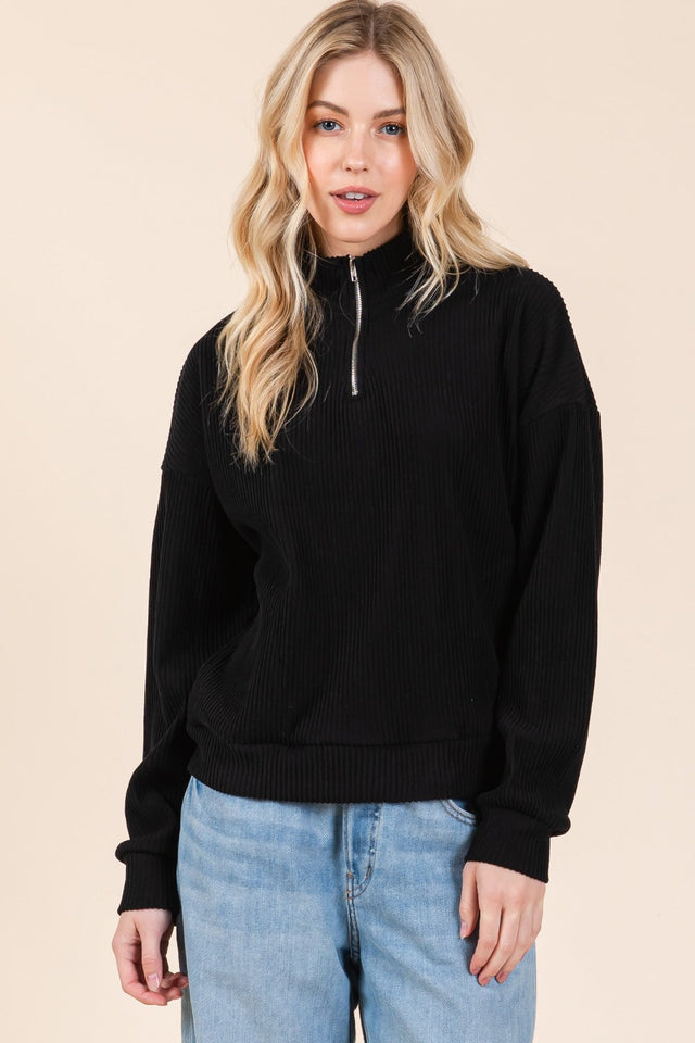 Quarter Zip Sweatshirt