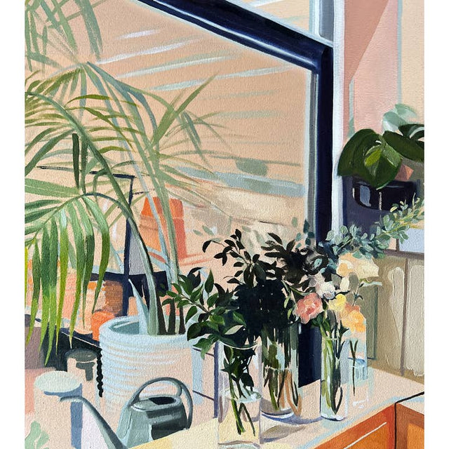 Brooklyn Plant Shop Flowers and Palms Print