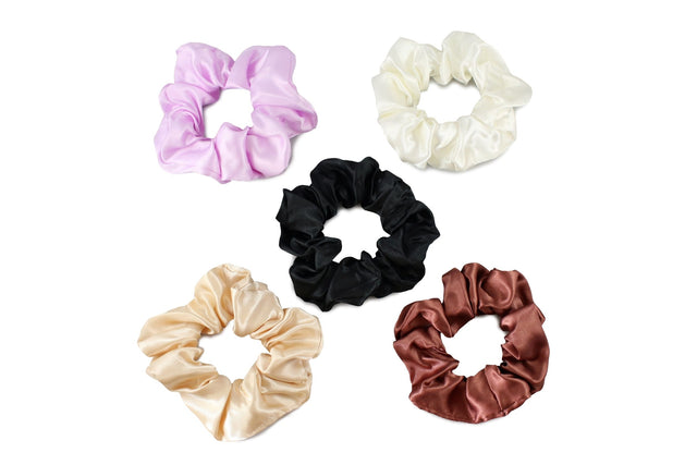 Hair Scrunchies - 5 Pack