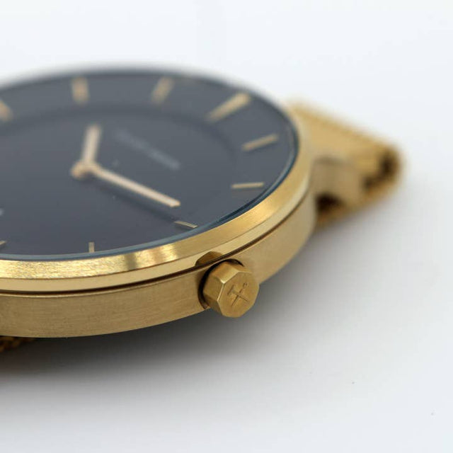 Gold Ember Minimalist Mesh - 38mm