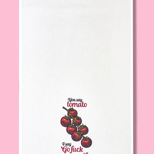 You Say Tomato Dishtowel