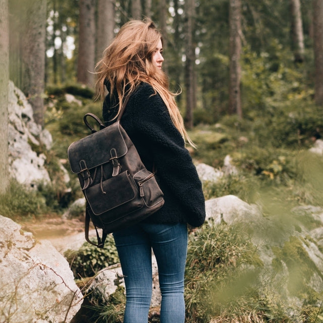 Handcrafted Leather Backpack