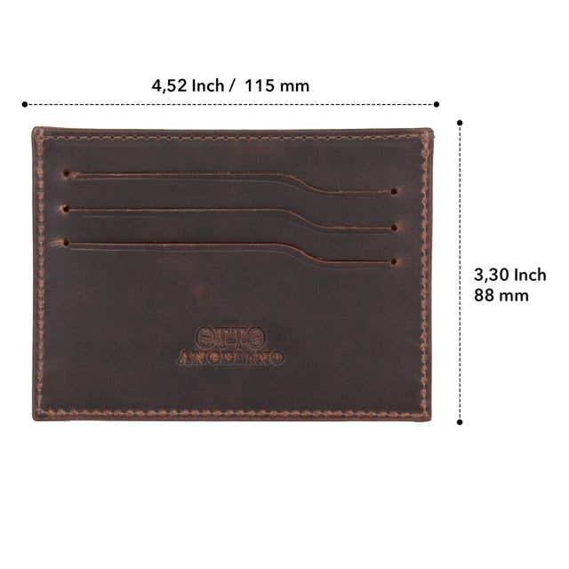 Leather Ultra Slim Minimalist Cardholder