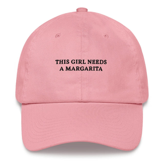 This Girl needs a Margarita - Embroidered Cap