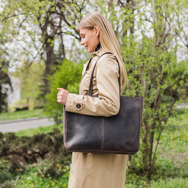 Leather Tote Bag