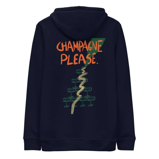 Champagne Please - Organic Hoodie