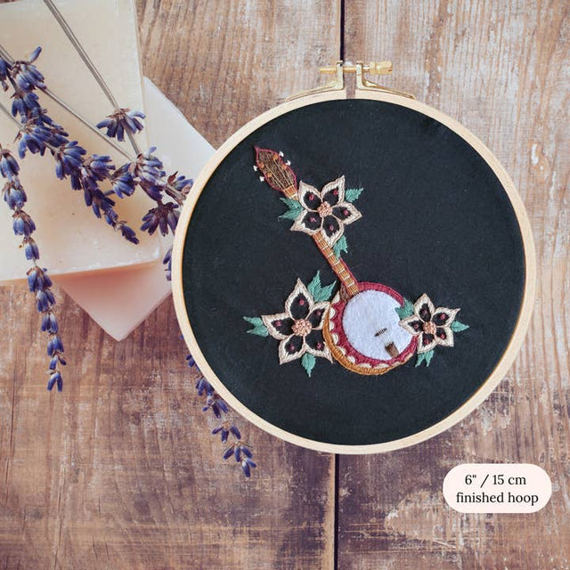 The Banjo Hand Embroidery Kit