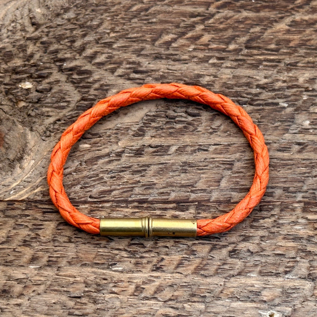 Flint Single Waxed Canvas Bracelet