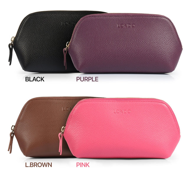 Leather Makeup Bag