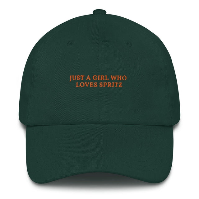 Just a Girl who loves Spritz - Embroidered Cap