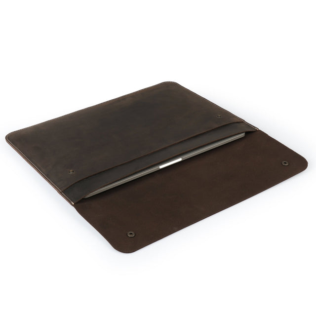 Leather and Sleeve Bag for MacBook Pro