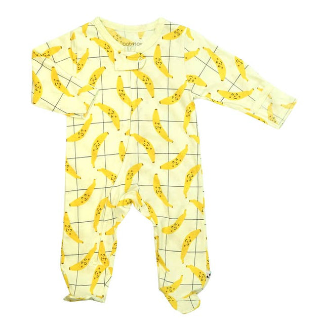 Pattern Lightweight Zipper Footie