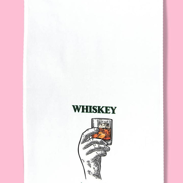 Whiskey, Because It's Ireland Somewhere Dishtowel