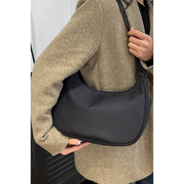 Nylon Hobo Shoulder Bag